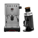 Gaggia Classic GT Stainless Steel & DF64 Gen 2.5 (Black) Grinder Bundle Espresso Machine (Prosumer) Gaggia