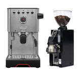Gaggia Classic GT Stainless Steel & Eureka Mignon Libra 65 All Purpose (Black) Grinder Bundle Espresso Machine (Prosumer) Gaggia