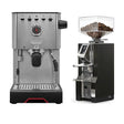 Gaggia Classic GT Stainless Steel & Eureka Mignon Libra (Black) Grinder Bundle Espresso Machine (Prosumer) Gaggia