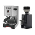 Gaggia Classic UP Stainless Steel & Eureka Mignon Zero 55s (Matte Black) Grinder Bundle Espresso Machine Gaggia