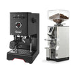 Gaggia Classic UP Black & Eureka Mignon Libra (Chrome) Grinder Bundle Espresso Machine Gaggia