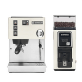 Rancilio Silvia M V6 Espresso Machine (White) and Rancilio Stile SD Grinder (White) Bundle Espresso Machine Rancilio