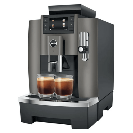 Jura W8 Super Automatic Professional Coffee & Espresso Machine 15650 (Dark Inox) Super Automatic Espresso Machine Jura