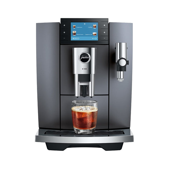Jura E10 Super Automatic Coffee Machine 15720 (Onyx Grey) Super Automatic Espresso Machine Jura