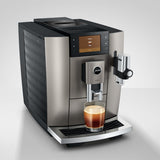 Jura E8 Super Automatic Coffee Machine 15722 (Midnight Silver) Super Automatic Espresso Machine Jura
