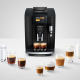 Jura E8 Super Automatic Coffee Machine 15777 (Piano Black) Super Automatic Espresso Machine Jura