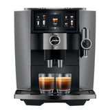 Jura J10 Twin Super Automatic Coffee Machine 15724 (Diamond Onyx) Super Automatic Espresso Machine Jura