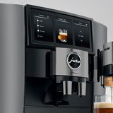 Jura J10 Twin Super Automatic Coffee Machine 15724 (Diamond Onyx) Super Automatic Espresso Machine Jura