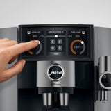 Jura J10 Twin Super Automatic Coffee Machine 15724 (Diamond Onyx) Super Automatic Espresso Machine Jura