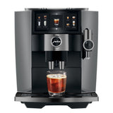 Jura J10 Twin Super Automatic Coffee Machine 15724 (Diamond Onyx) Super Automatic Espresso Machine Jura