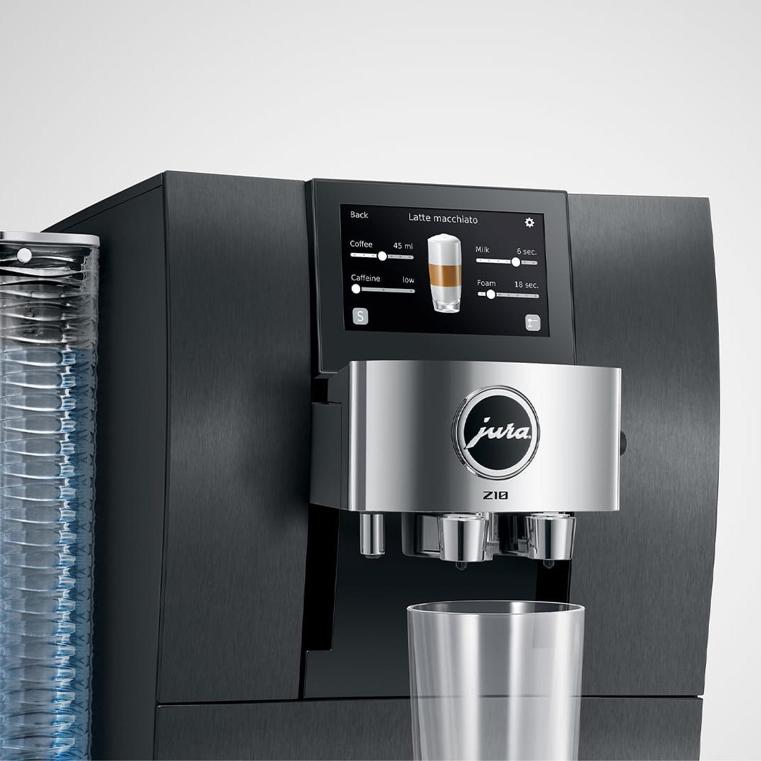Jura Z10 Super Automatic Coffee Machine 15702 (Aluminum Black) Super Automatic Espresso Machine Jura