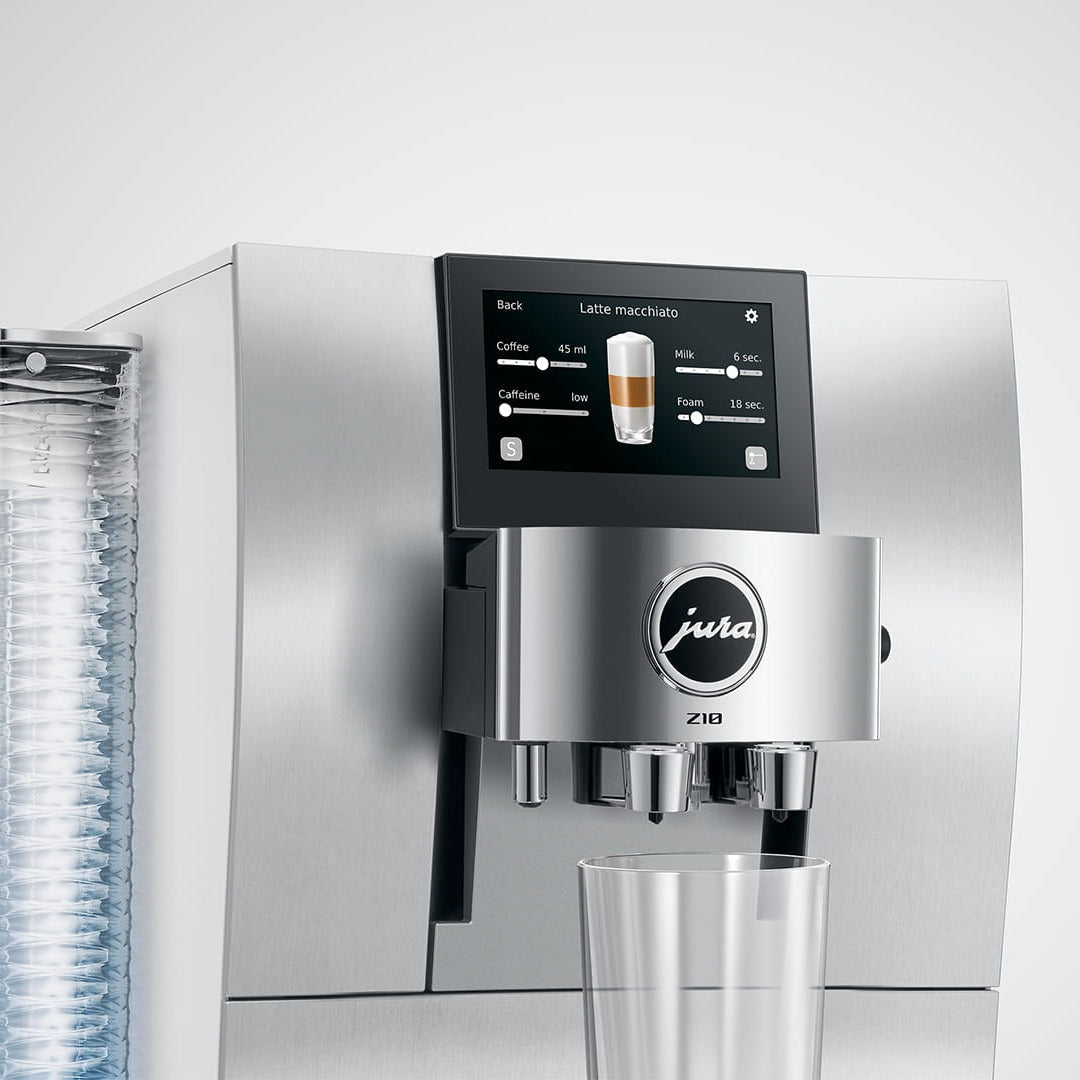 Jura Z10 Super Automatic Coffee Machine 15792 (Aluminum White) Super Automatic Espresso Machine Jura