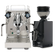 ECM Mechanika Slim w/ PID Espresso Machine and Eureka Mignon Zero 55s Single Dose Coffee Grinder (Matte Black) Bundle