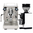 ECM Mechanika Slim w/ PID Espresso Machine and Eureka Mignon Zero 55s Single Dose Coffee Grinder (White) Bundle Espresso Machine (Prosumer) ECM Default Title