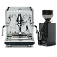 ECM Synchronika II Espresso Machine with Eureka Mignon Zero 55s Single Dose Coffee Grinder (Matte Black) Bundle Espresso Machine (Prosumer) ECM