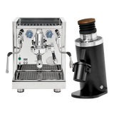 ECM Technika VI Dual Boiler Espresso Machine (Stainless Steel) with DF64 Gen 2.5 Grinder (Black) Bundle