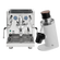 ECM Technika VI Dual Boiler Espresso Machine (Stainless Steel) with DF64 Gen 2.5 Grinder (White) Bundle