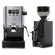 Gaggia Classic E24 Stainless Steel & Eureka Mignon Zero 55s Single Dose Coffee Grinder (Matte Black) Bundle