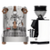 Lelit Bianca 3 PL162T Espresso Machine and Eureka Mignon Zero 55s Single Dose Coffee Grinder (White) Bundle
