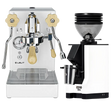 Lelit Mara X Semi-Automatic Heat-Exchange E61 Espresso Machine with PID PL62X (White) & Eureka Mignon Zero 55s Single Dose Coffee Grinder (White) Bundle Espresso Machine (Prosumer) Lelit Default Title