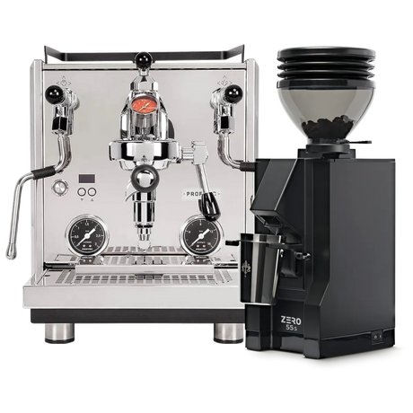 Profitec Drive Espresso Machine with Eureka Mignon Zero 55s Single Dose Coffee Grinder (Matte Black) Bundle Espresso Machine (Prosumer) Profitec Default Title