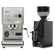 Profitec Go (Stainless Steel) Espresso Machine & Eureka Mignon Zero 55s Single Dose Coffee Grinder (Matte Black) Bundle