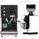Profitec Go (Black) Espresso Machine & Eureka Mignon Zero 55s Single Dose Coffee Grinder (White) Bundle