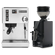 Rancilio Silvia M V6 Espresso Machine (Silver Stainless Steel) and Eureka Mignon Zero 55s Single Dose Coffee Grinder (Matte Black) Bundle