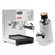Lelit Anna 2 Espresso Machine (Stainless Steel) and DF54 Grinder (White) Bundle