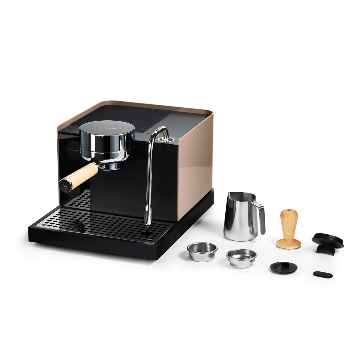 Fellow Espresso Series 1 Semi-Automatic Espresso Machine (Malted Chocolate + Maple) Espresso Machine (Prosumer) Fellow