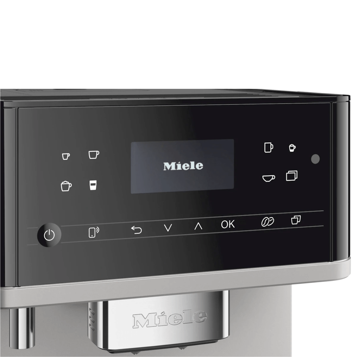 Miele CM 6160 Silver Edition Milk Perfection Countertop Coffee Machine 29616008CDN (Silver Grey-Metallic) Super Automatic Espresso Machine Miele