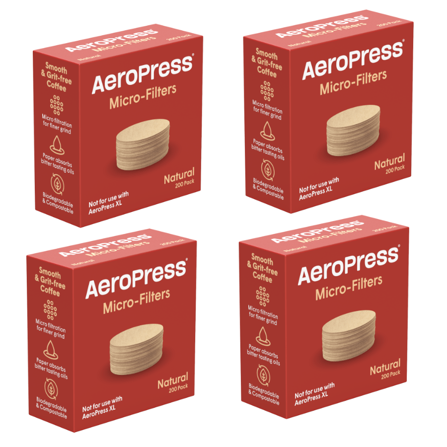 AeroPress Natural Micro-Filters (4 Pack, 800 Count) Accessory AeroPress