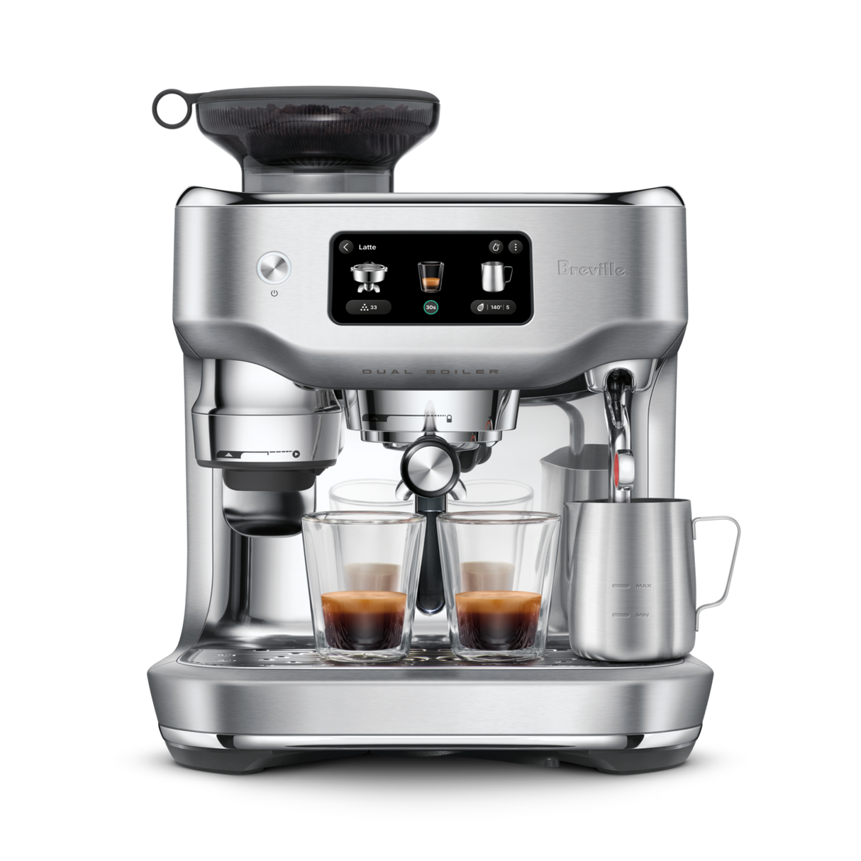 Breville Oracle Dual Boiler Espresso Machine BES995BSS1BNA1 (Brushed Stainless Steel)