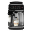 Philips 3300 LatteGo Super Automatic Espresso, Cappuccino, & Latte Macchiato Machine with SilentBrew EP3347/90 (Black Chrome) Super Automatic Espresso Machine Philips