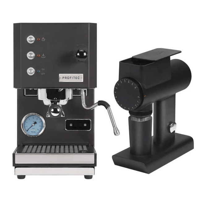 Profitec Go (Black) Espresso Machine and Timemore Sculptor 064S (Black) Bundle Espresso Machine (Prosumer) Profitec