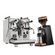 Profitec Drive Espresso Machine with Eureka Oro Single Dose Pro Grinder (Black) Bundle