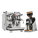 Machine à expresso Profitec Drive avec moulin à café Eureka Oro Single Dose Pro (chrome)