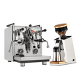 Profitec Drive Espresso Machine with Eureka Oro Single Dose Pro Grinder (White) Bundle Espresso Machine (Prosumer) Profitec