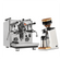 Profitec Drive Espresso Machine with Eureka Oro Single Dose Pro Grinder (White) Bundle