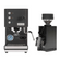 Profitec Go (Black) Espresso Machine and Eureka Mignon Zero Grinder (Black with Black Spout) Bundle
