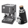 Quick Mill Pop-up (Black) Espresso Machine & DF54 Grinder (Black) Bundle