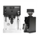 Rancilio Silvia Pro X Espresso Machine (Black) and Eureka Mignon Zero Grinder (Black with Black Spout) Bundle