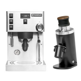 Rancilio Silvia Pro X Espresso Machine (Stainless Steel) and DF64 Grinder (Black) Bundle Espresso Machine Rancilio
