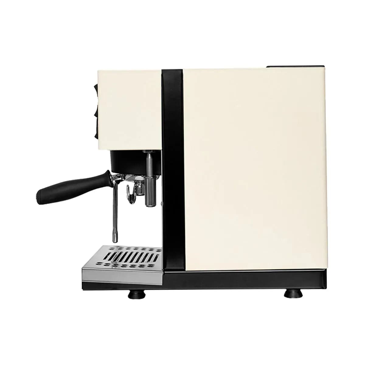 Rancilio Silvia Pro X Dual Boiler Espresso Machine (White) side detail