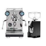 Profitec Pro 400 Espresso Machine & Eureka Mignon Silenzio 55mm Grinder (Matte Black) Bundle Espresso Machine (Prosumer) Profitec