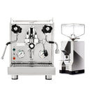 Profitec Pro 500 Espresso Machine & Eureka Mignon Silenzio Grinder (Chrome) Bundle