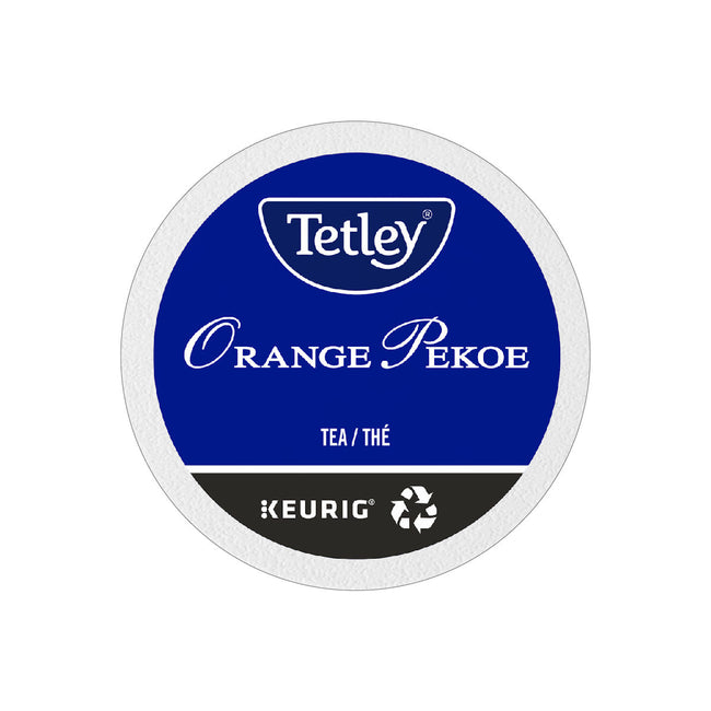 Tetley® Orange Pekoe Tea K-Cup® Recyclable Pods (Case of 96) | Best Before March 14, 2024