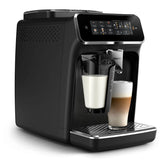Philips 3300 LatteGo Super Automatic Espresso, Cappuccino, & Latte Macchiato Machine with SilentBrew EP3341/50 (Glossy Black) Super Automatic Espresso Machine Philips