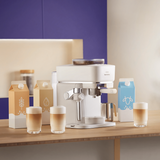 Philips Baristina Latte Semi-Automatic Espresso Machine BAR400/00 (White) Philips