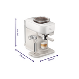 Philips Baristina Latte Semi-Automatic Espresso Machine BAR400/00 (White) Philips